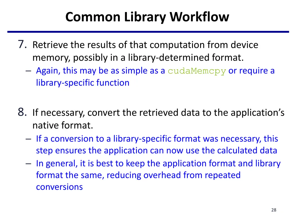 common library workflow 2