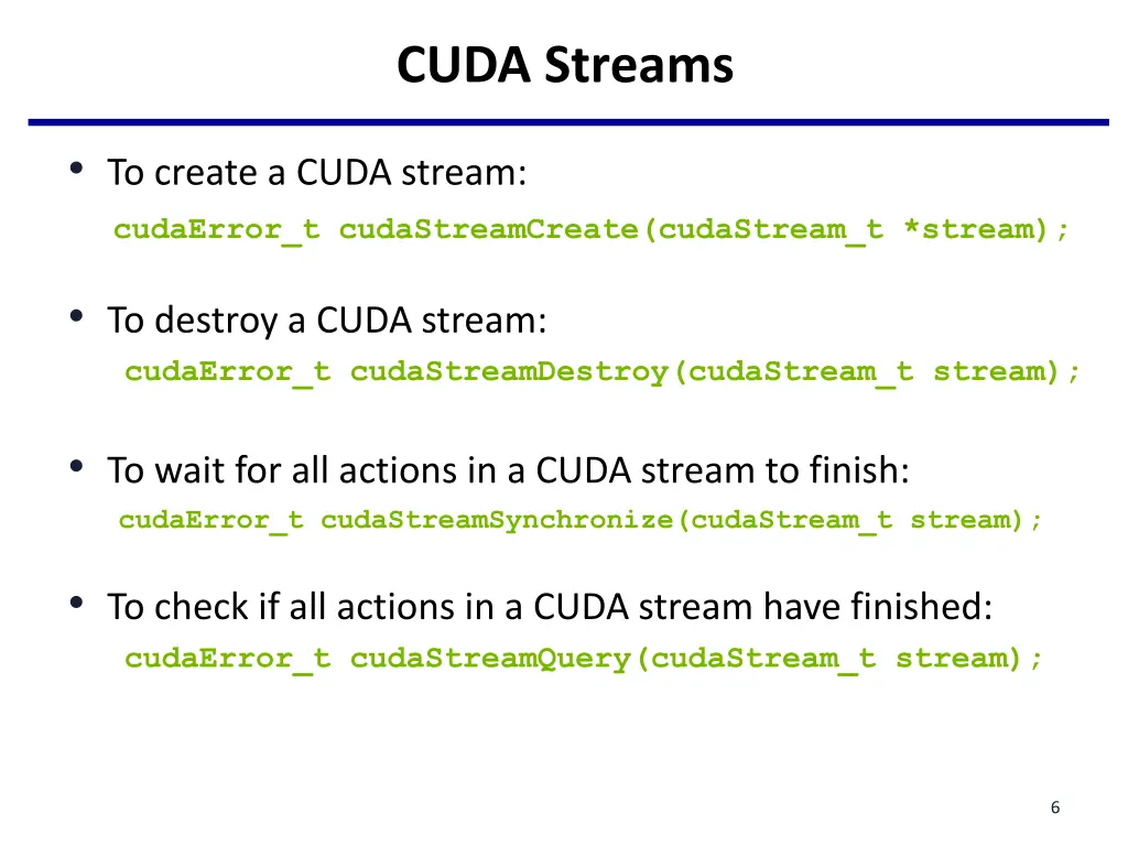 cuda streams 2