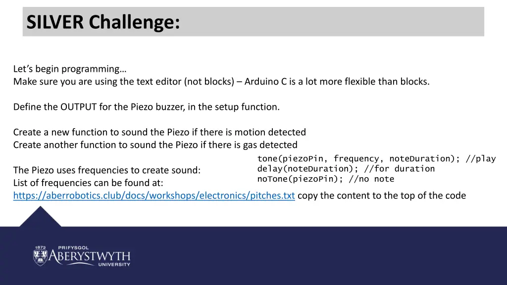 silver challenge