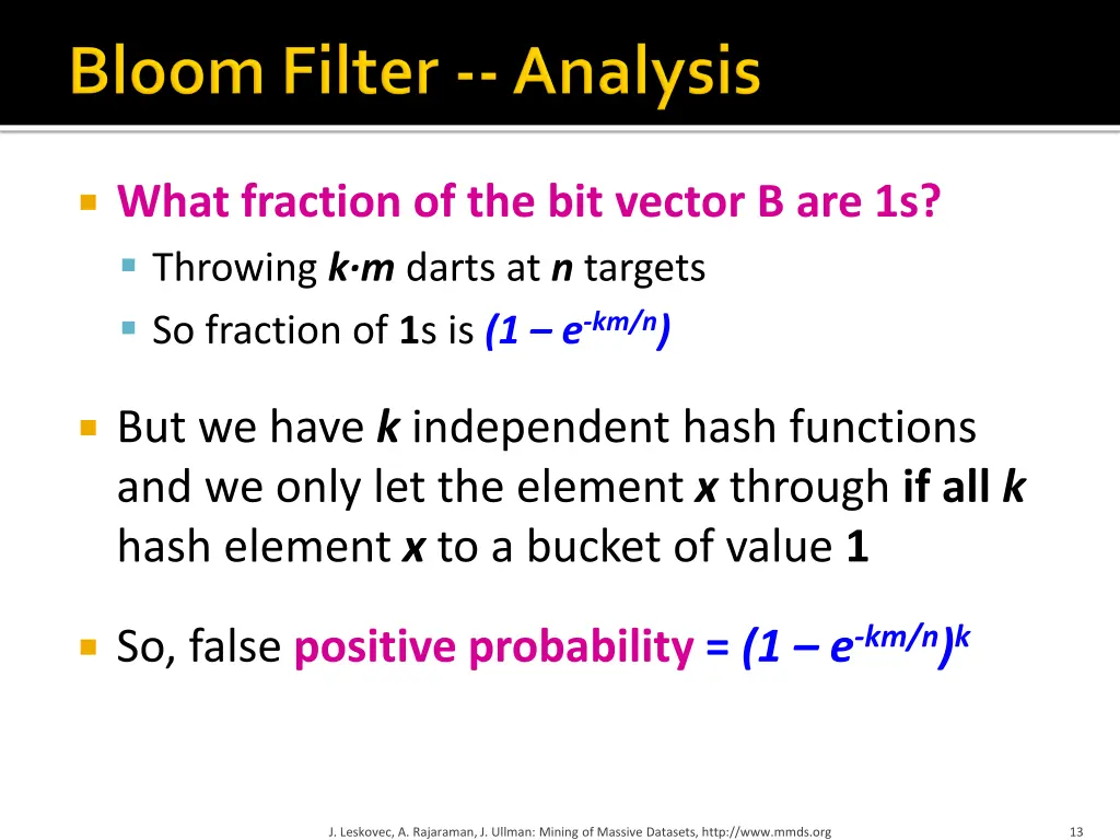 what fraction of the bit vector b are 1s throwing