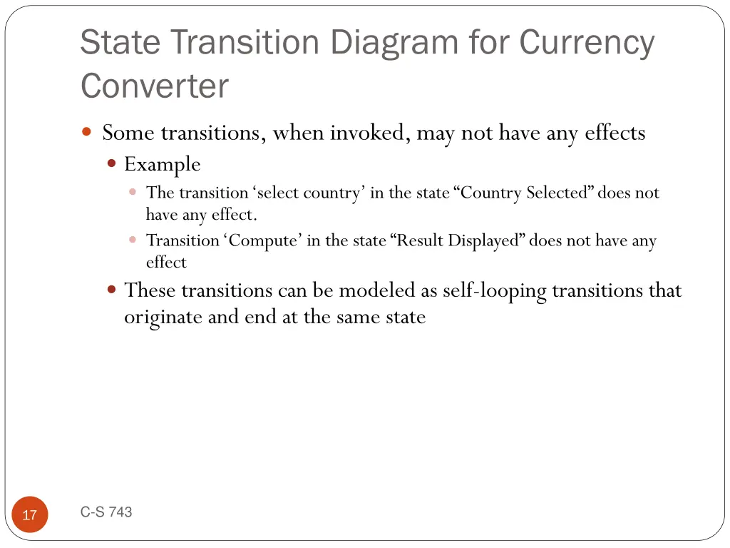 state transition diagram for currency converter