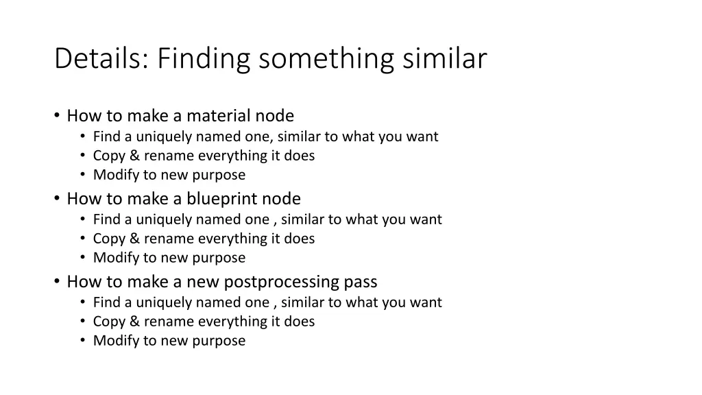 details finding something similar