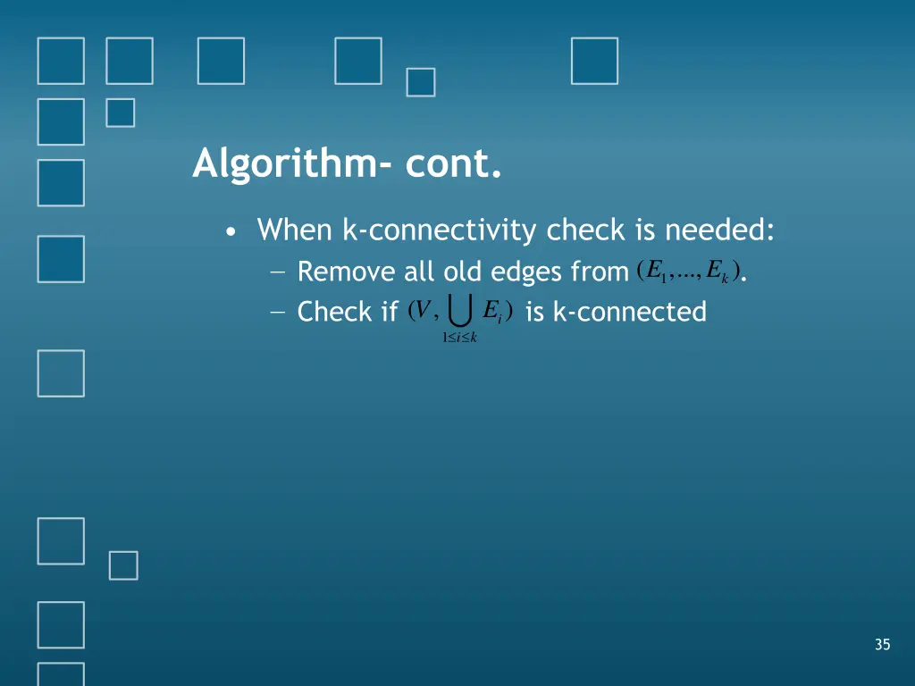 algorithm cont