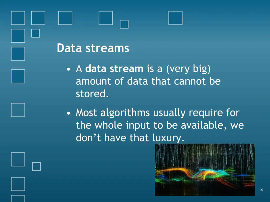 data streams