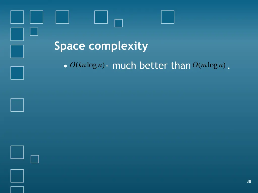 space complexity