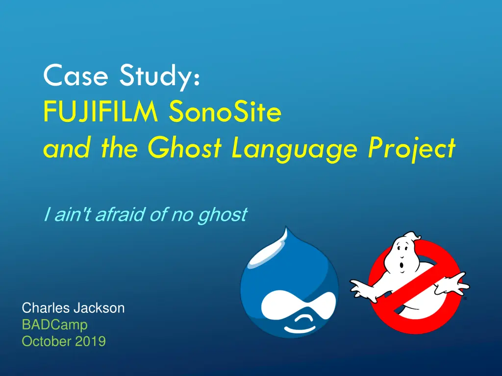 case study fujifilm sonosite and the ghost