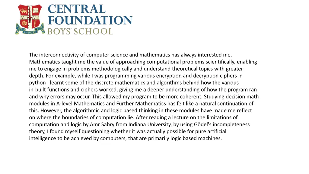 the interconnectivity of computer science 2