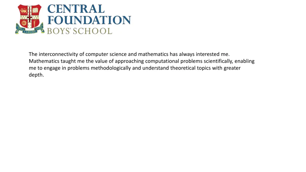 the interconnectivity of computer science