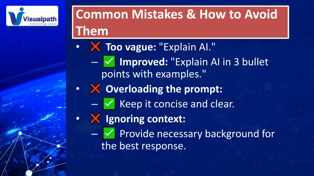 common mistakes how to avoid them too vague