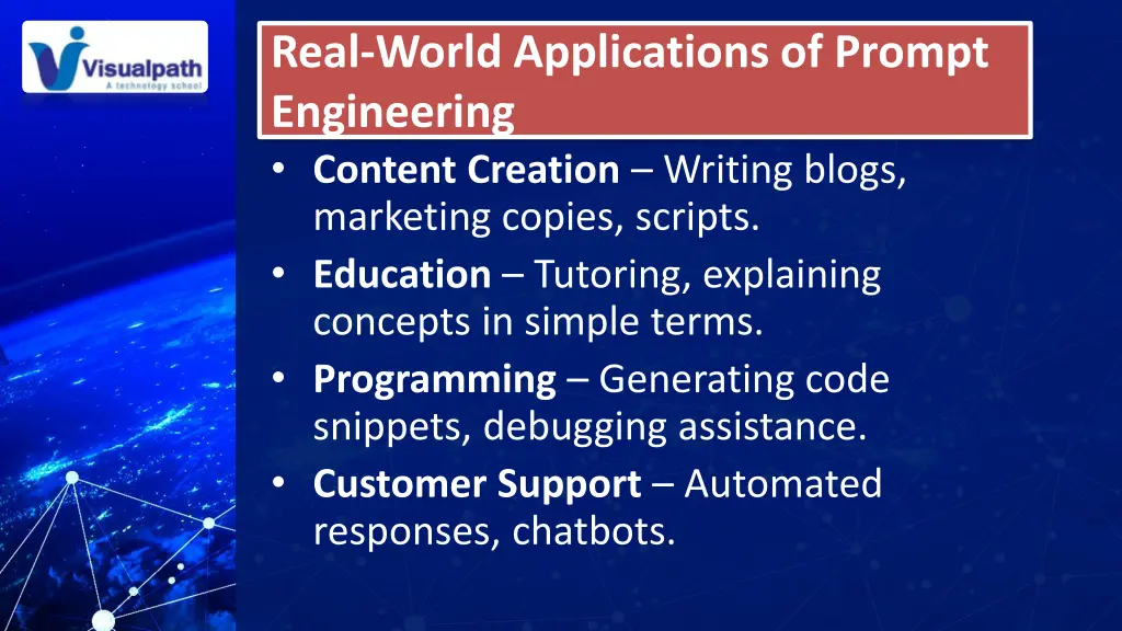 real world applications of prompt engineering