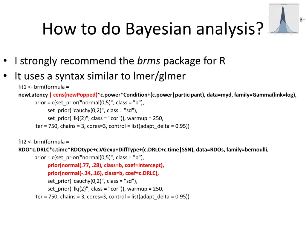 how to do bayesian analysis