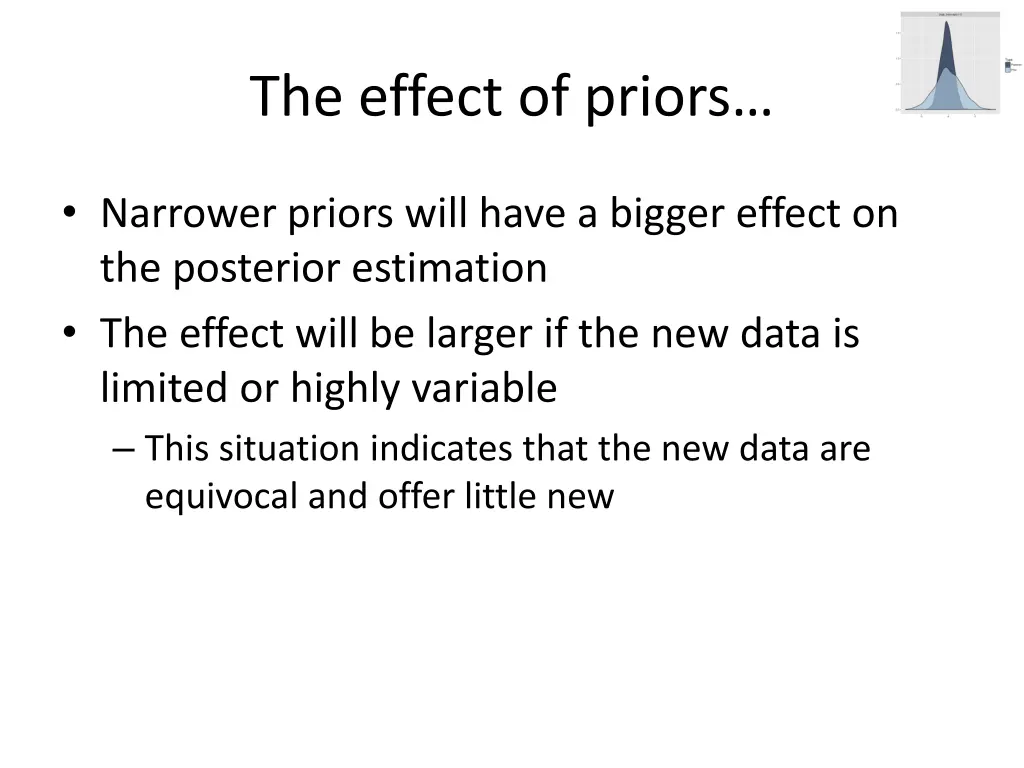 the effect of priors