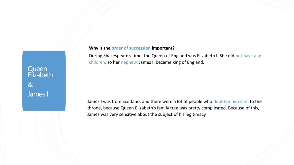 why is the order of succession important