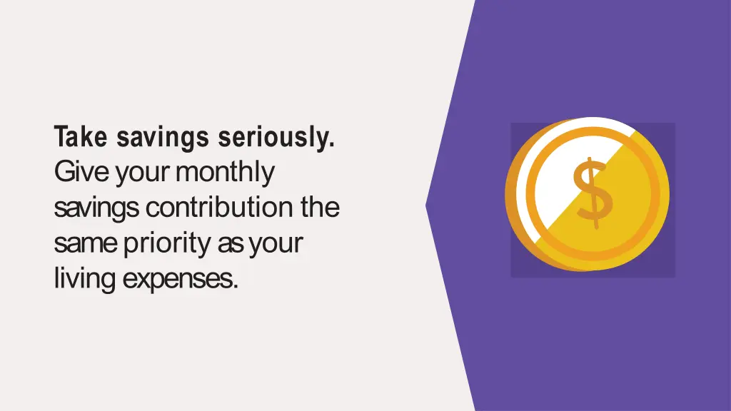 take savings seriously giveyourmonthly