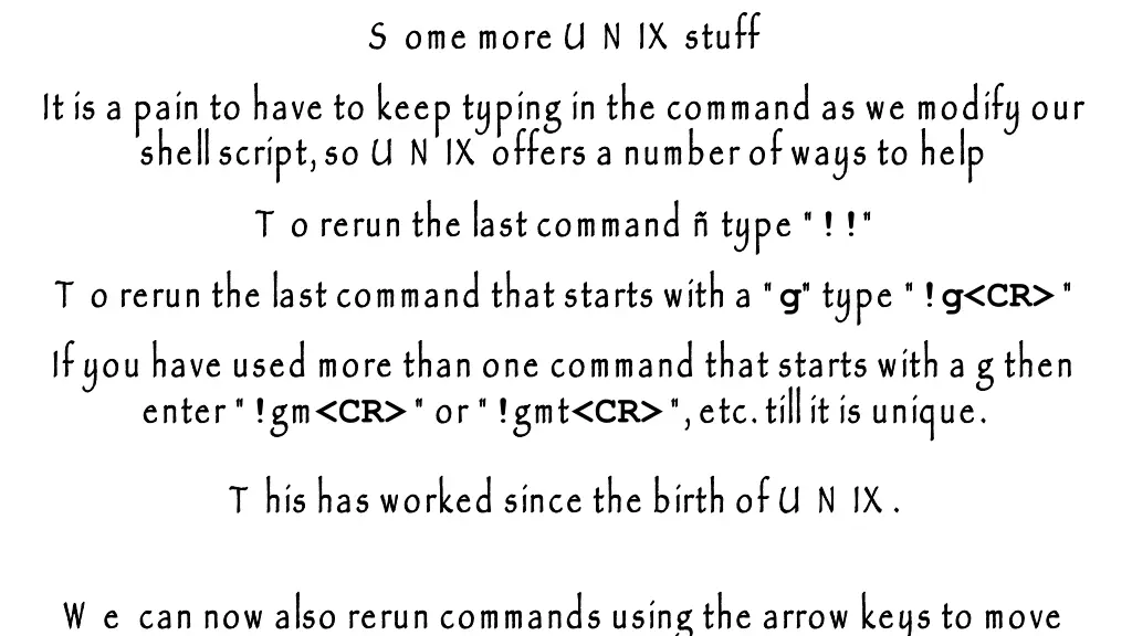 s ome more u n ix stuff