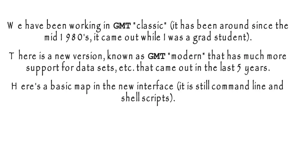 w e have been working in mid 1 9 8 0 s it came