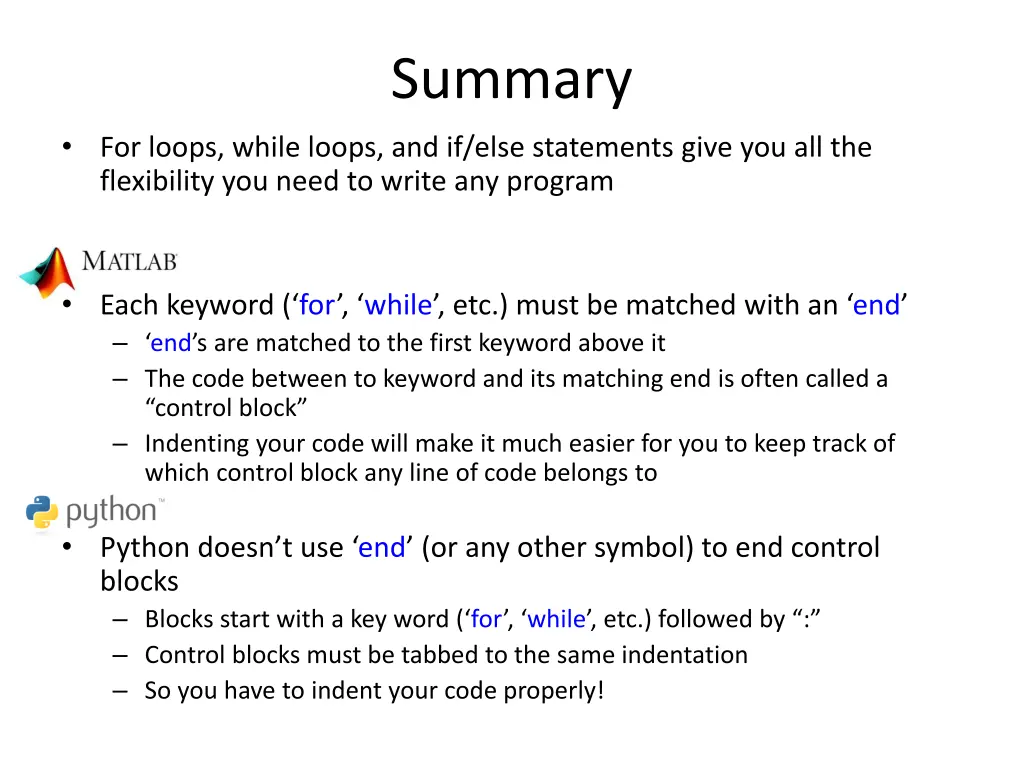summary