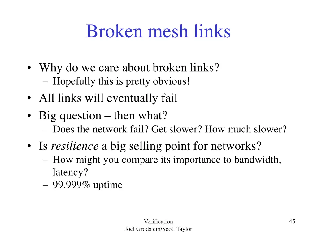 broken mesh links 1