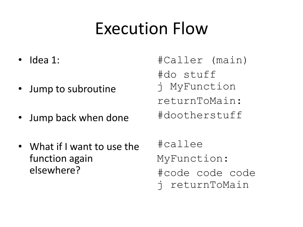 execution flow 2