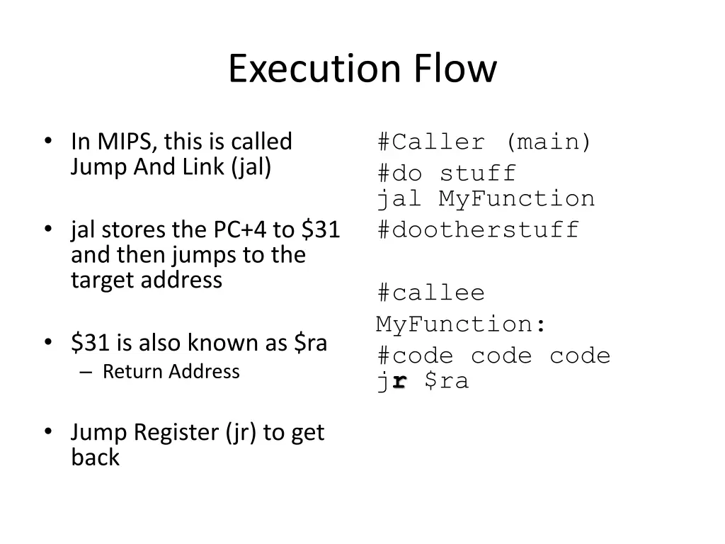 execution flow 4