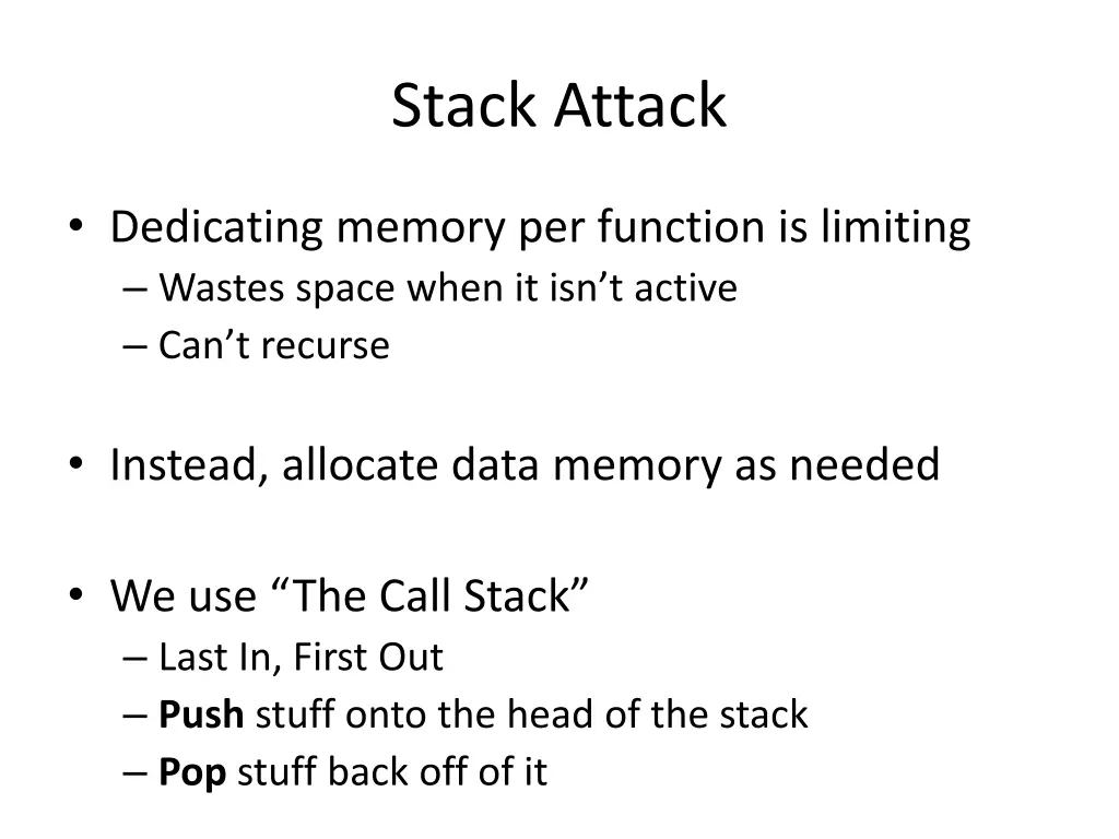 stack attack