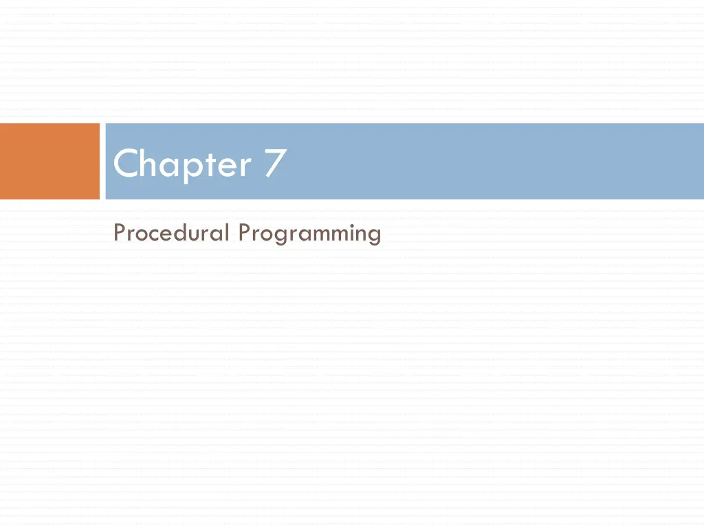 chapter 7