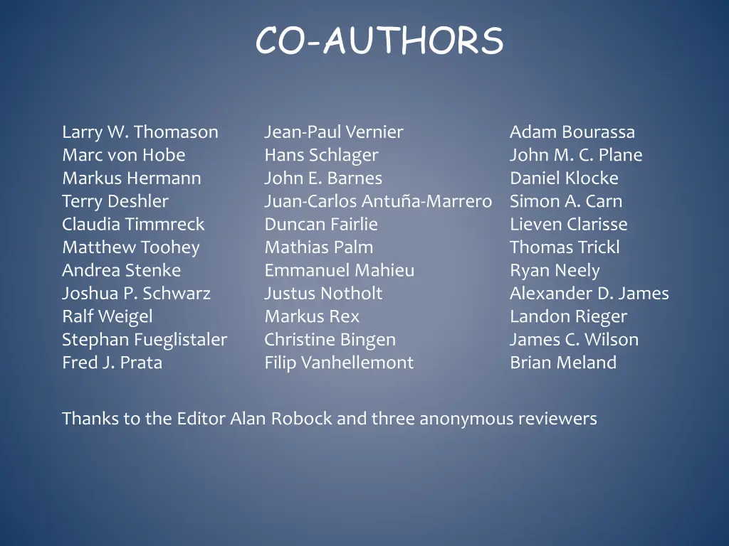co authors