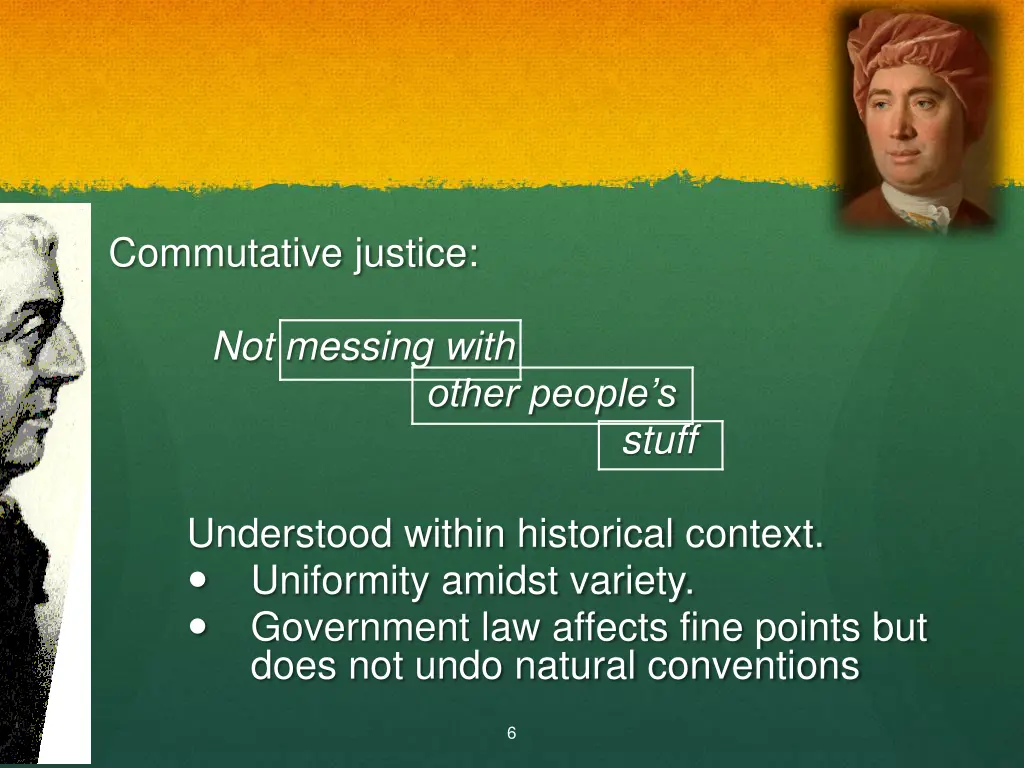 commutative justice 1