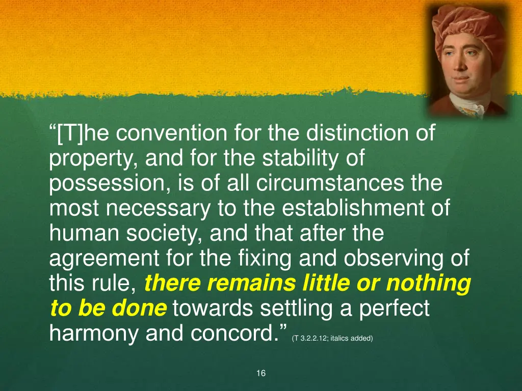 t he convention for the distinction of property
