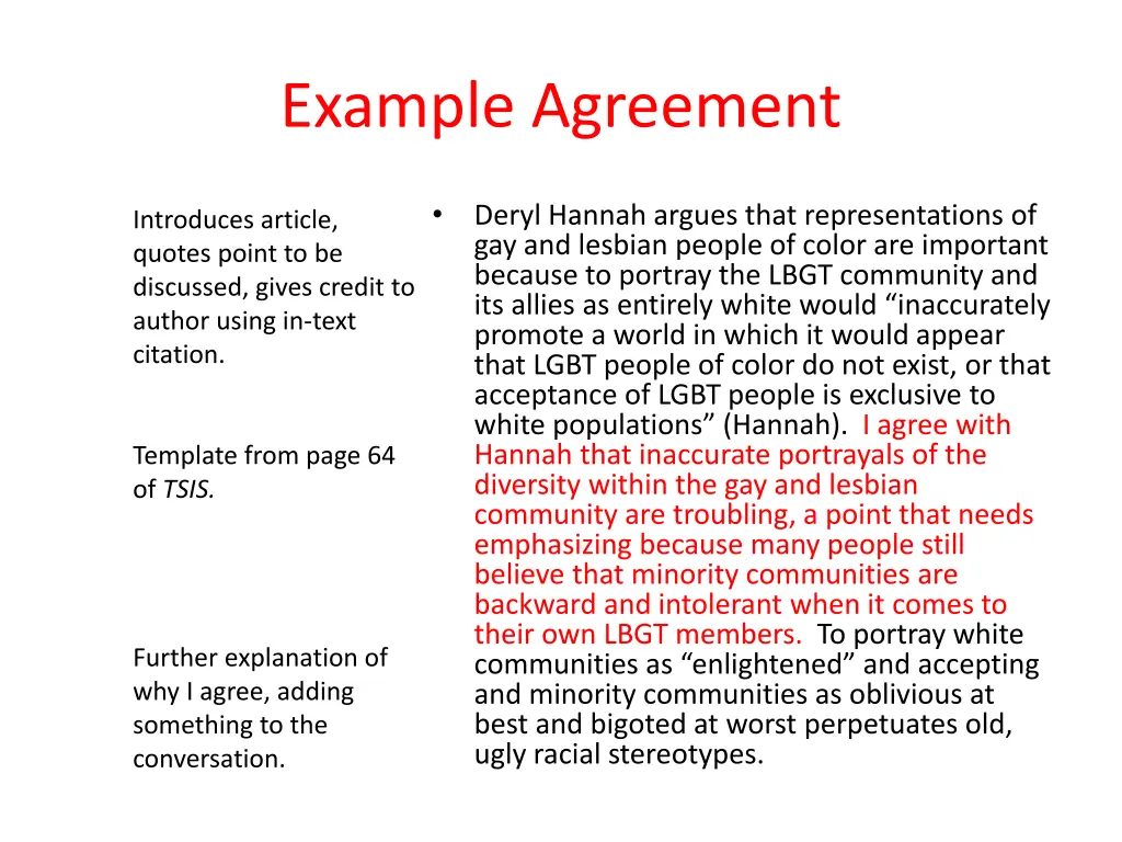 example agreement