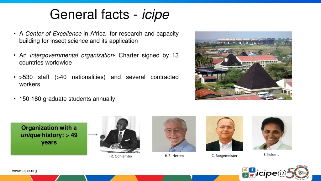 general facts icipe