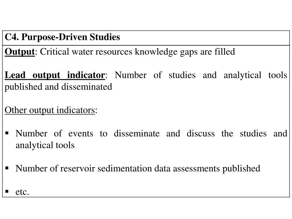 c4 purpose driven studies