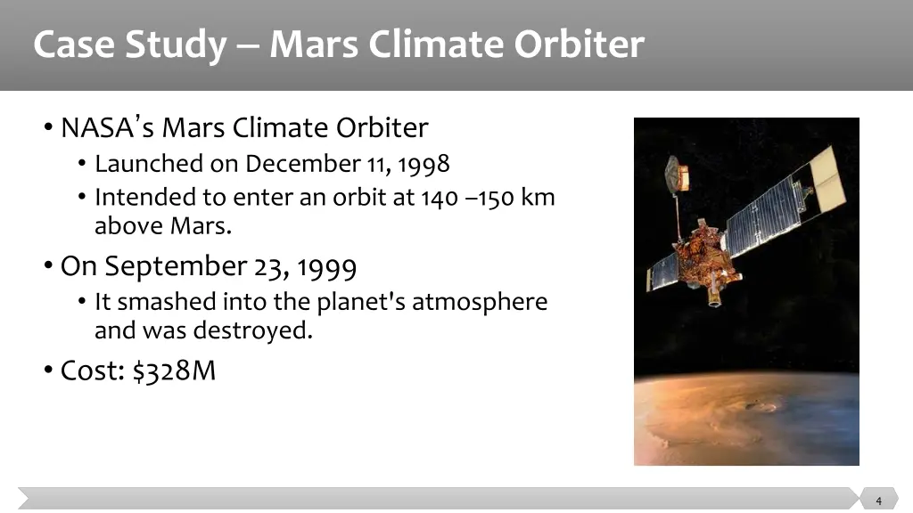 case study mars climate orbiter 1