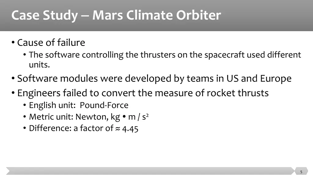 case study mars climate orbiter 2
