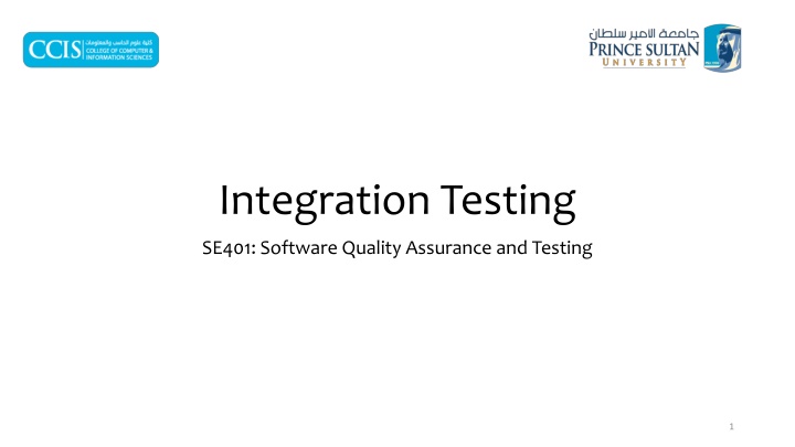 integration testing