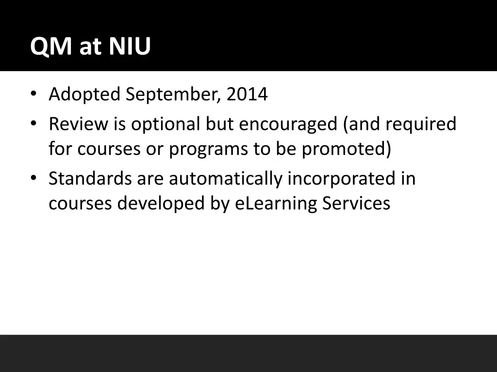 qm at niu