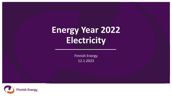 energy year 2022 electricity