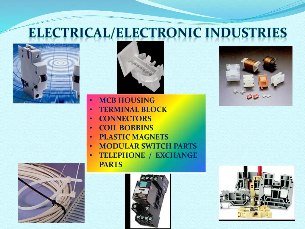 electrical electronic industries