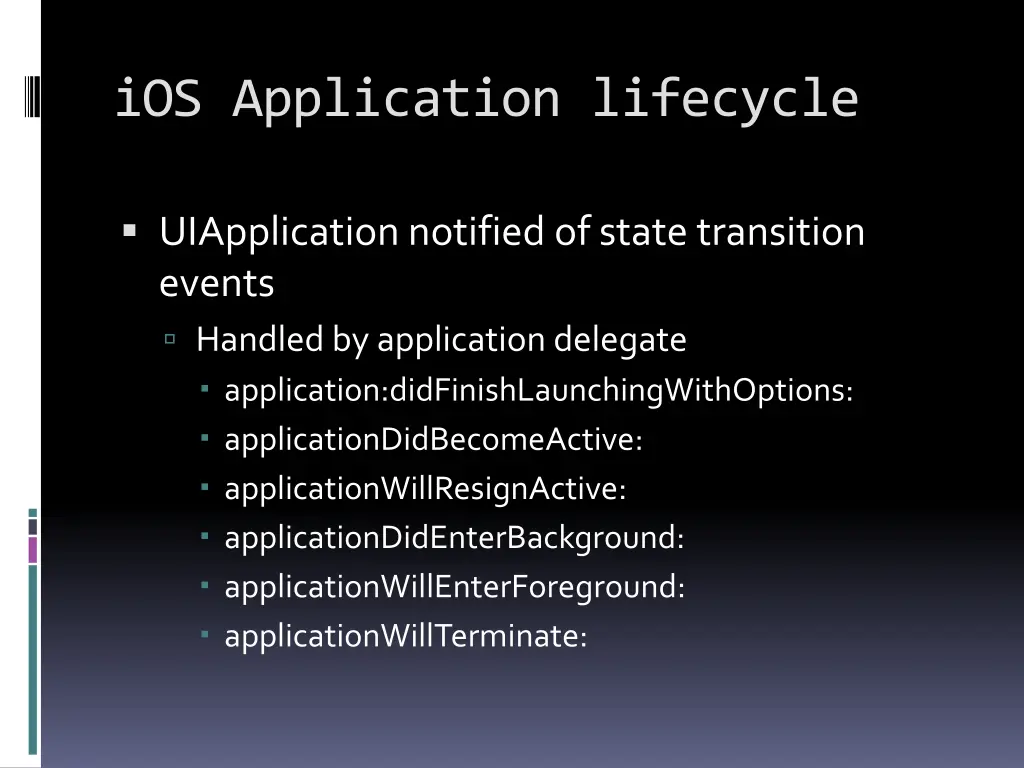 ios application lifecycle