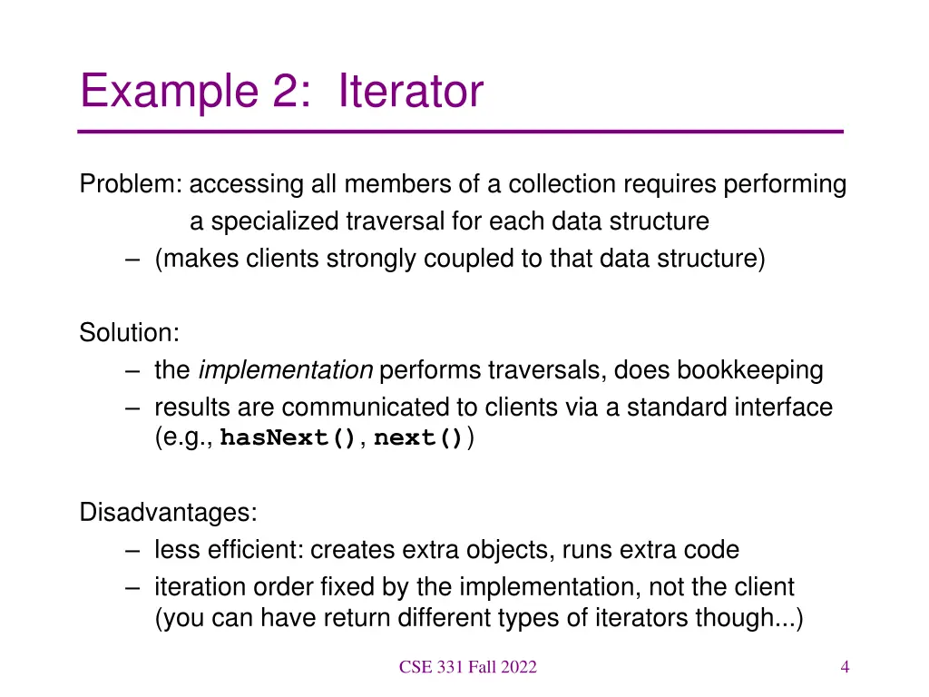 example 2 iterator