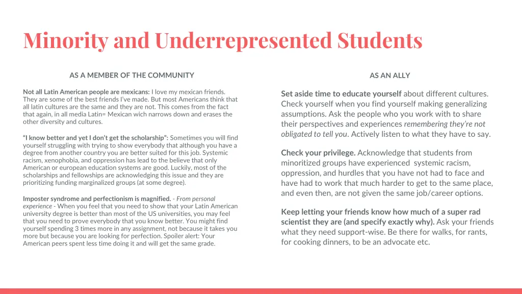 minority and underrepresented students 3