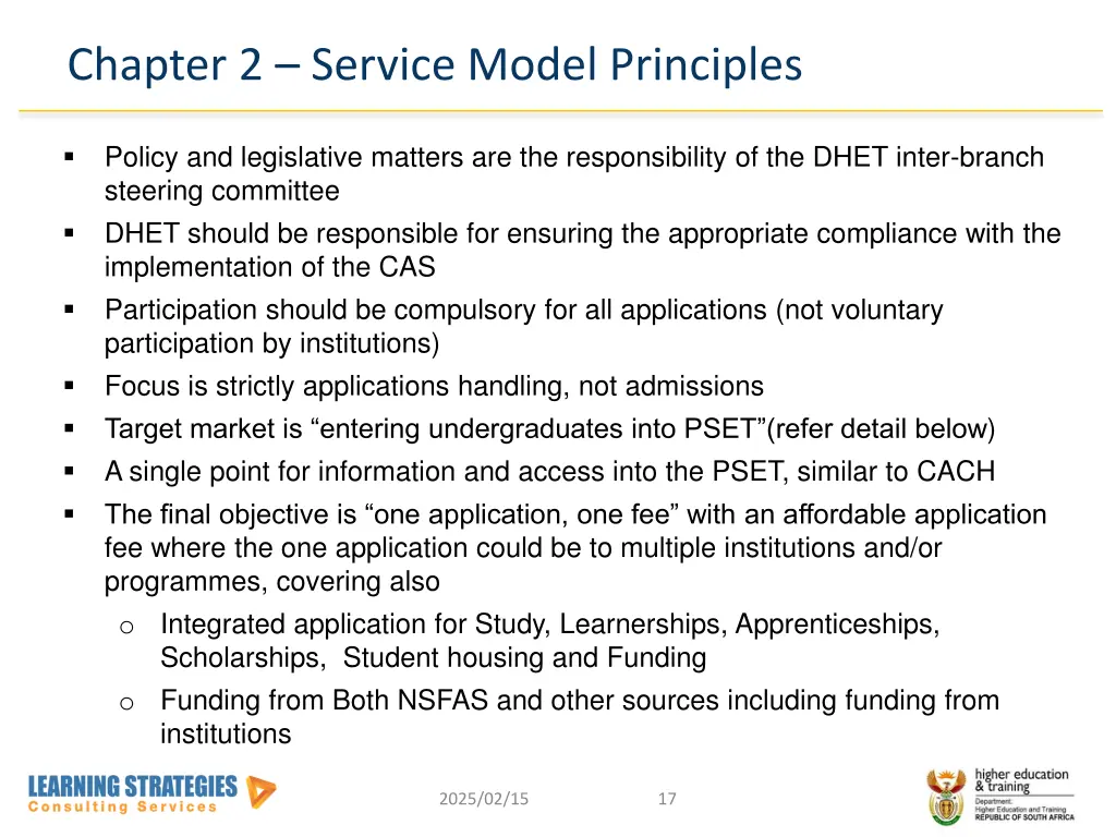 chapter 2 service model principles