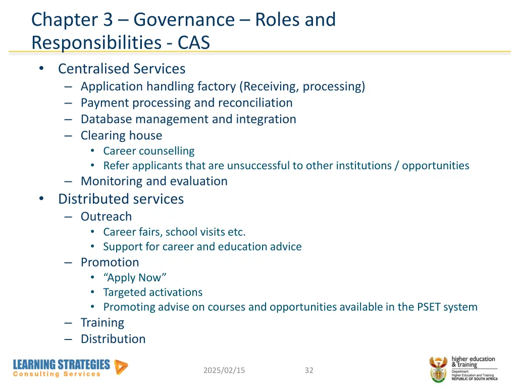 chapter 3 governance roles and responsibilities 1