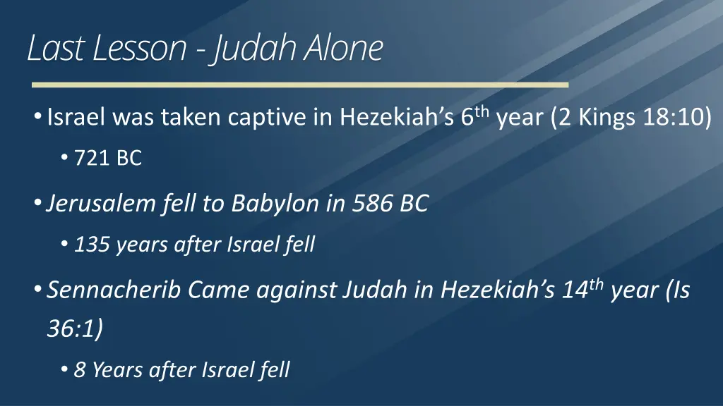 last lesson judah alone