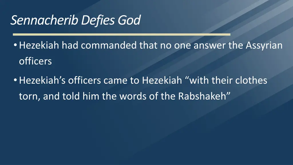 sennacherib defies god 3