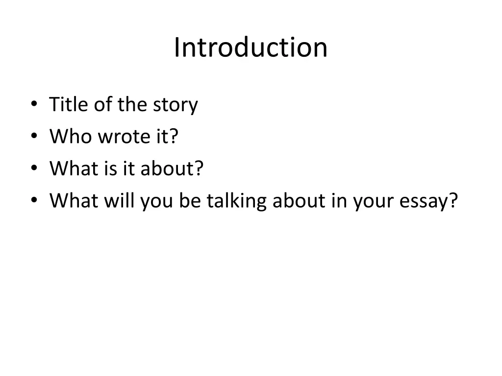 introduction