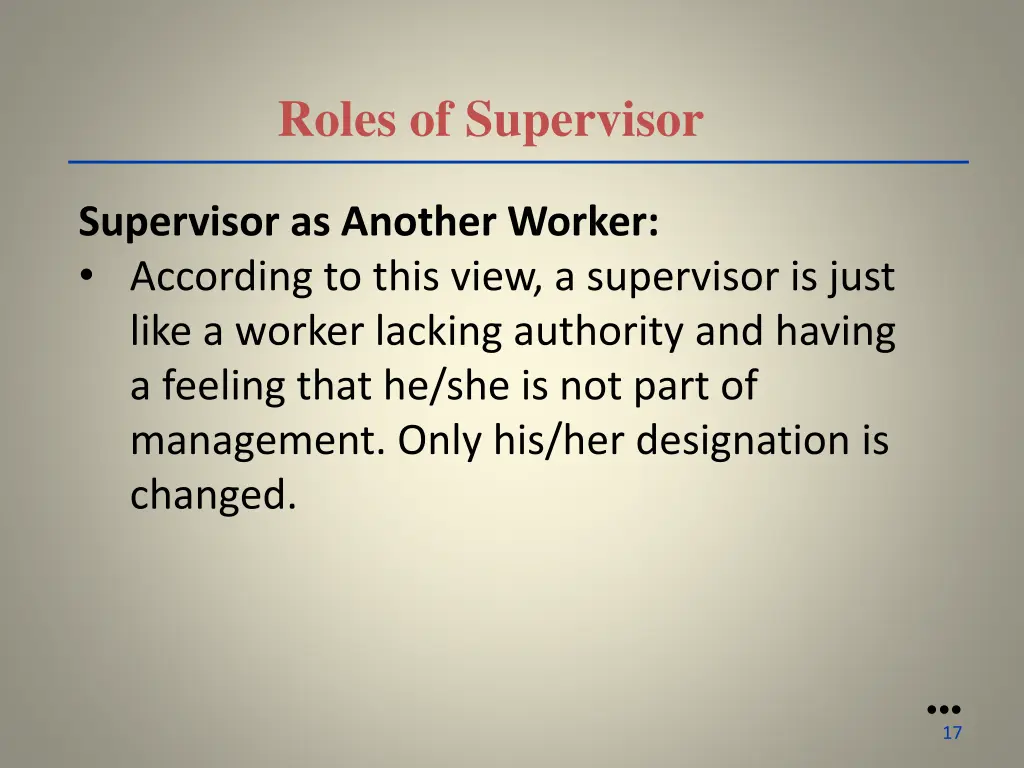 roles of supervisor 3