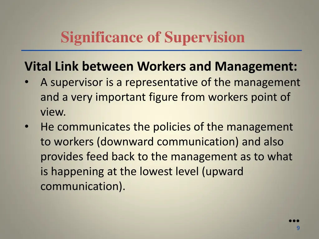 significance of supervision 3