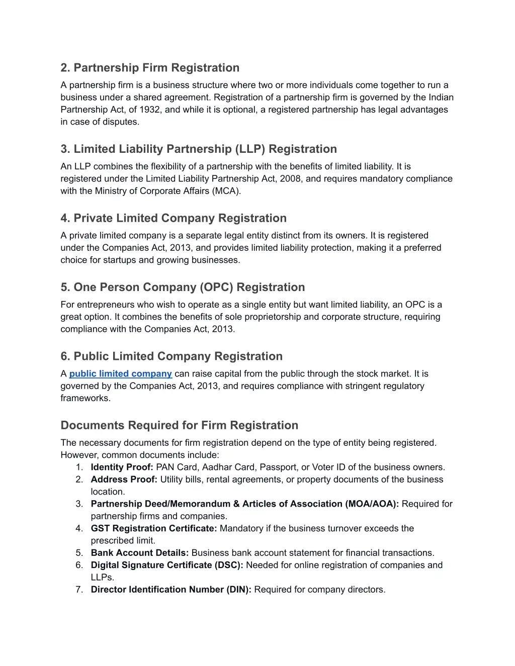 2 partnership firm registration