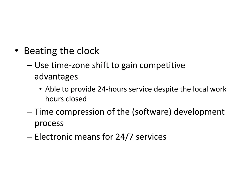 beating the clock use time zone shift to gain